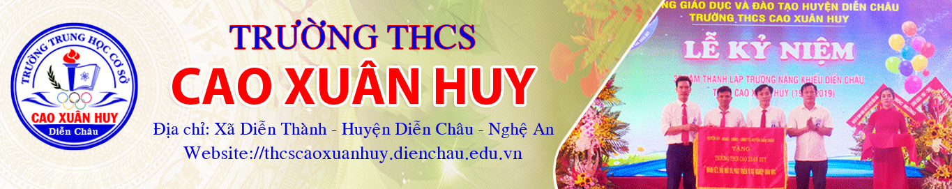 Trường THCS Cao Xuân Huy, Diễn Châu, Nghệ An